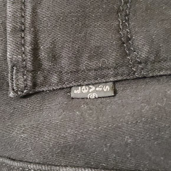 Levi's 724 black high rise straight leg jeans - Picture 9 of 14